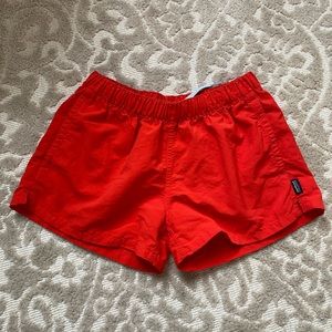 Patagonia 2.5 inch Red baggies shorts